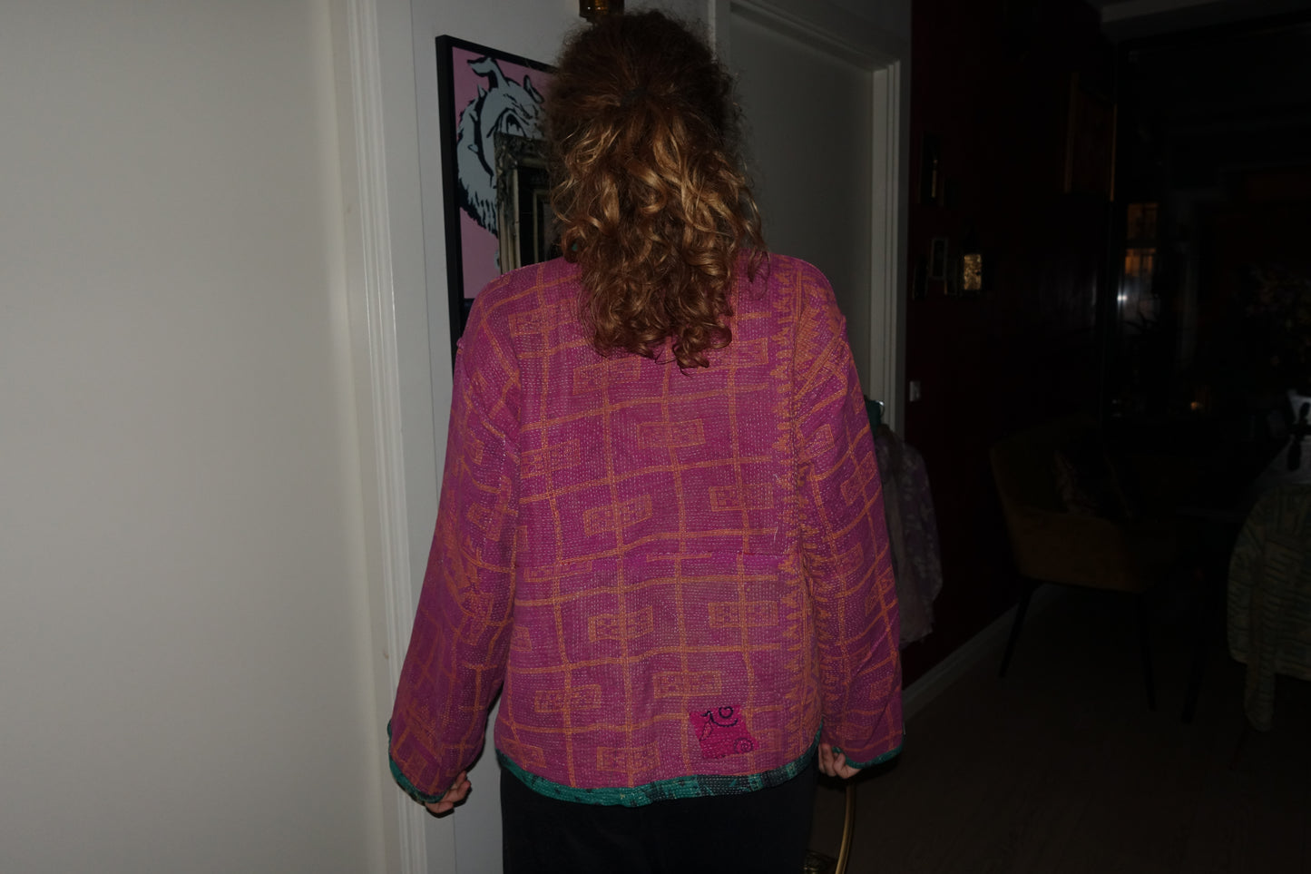 Kantha Quilted Reversible Jacket