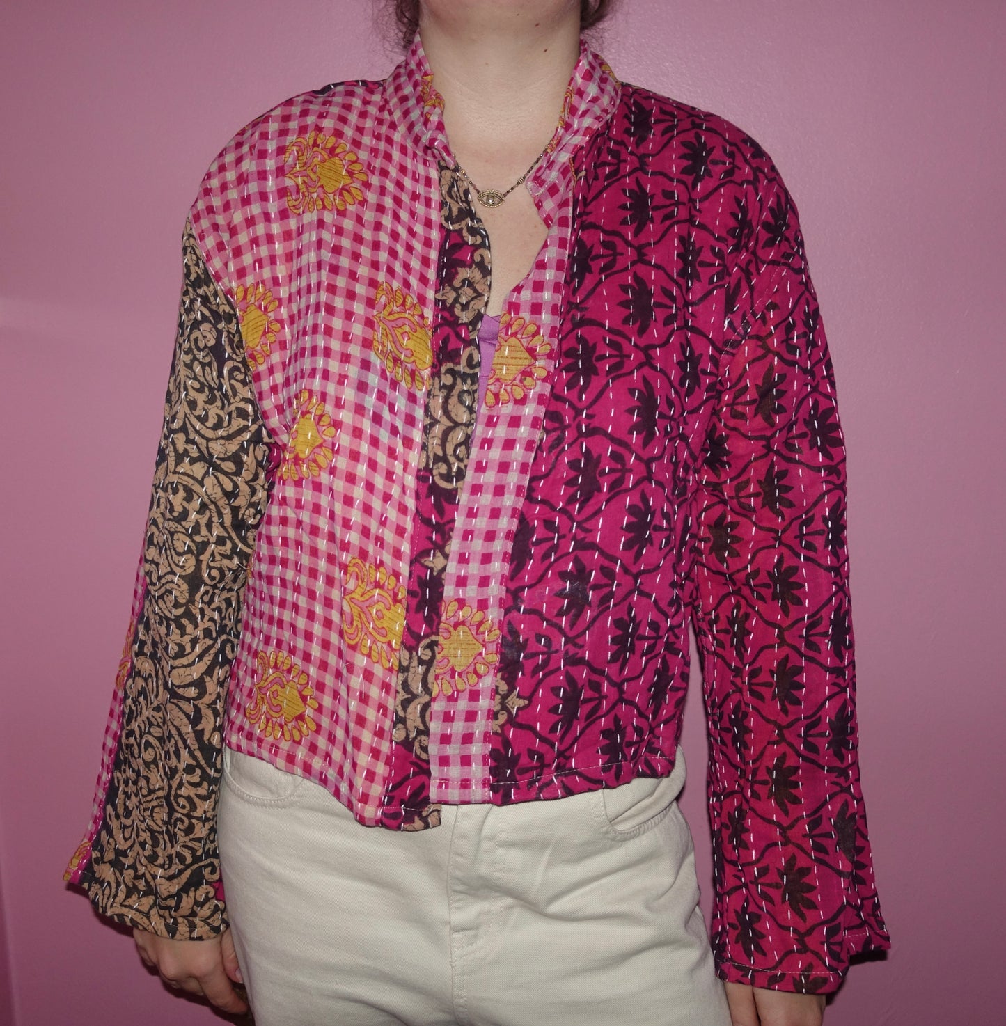 New Kantha Reversible Jacket