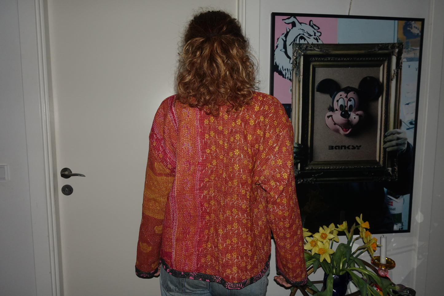 Kantha Quilted Reversible Jacket