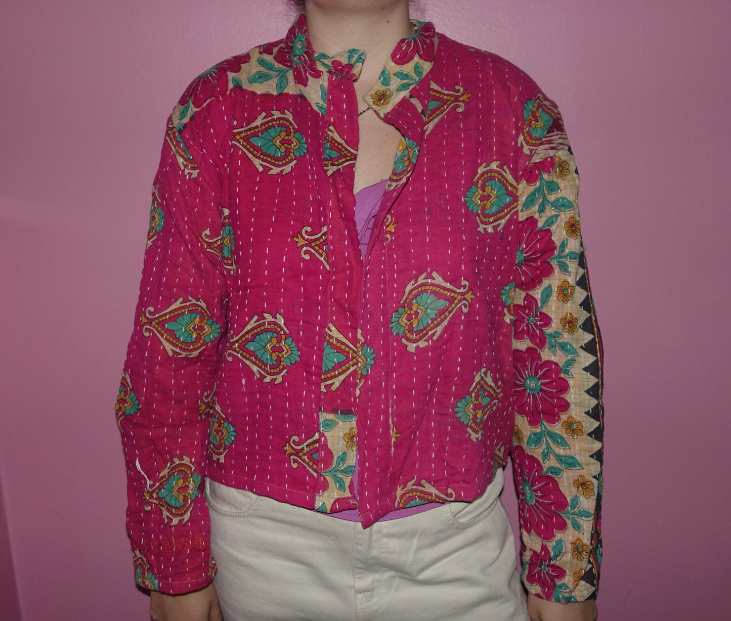 New Kantha Reversible Jacket