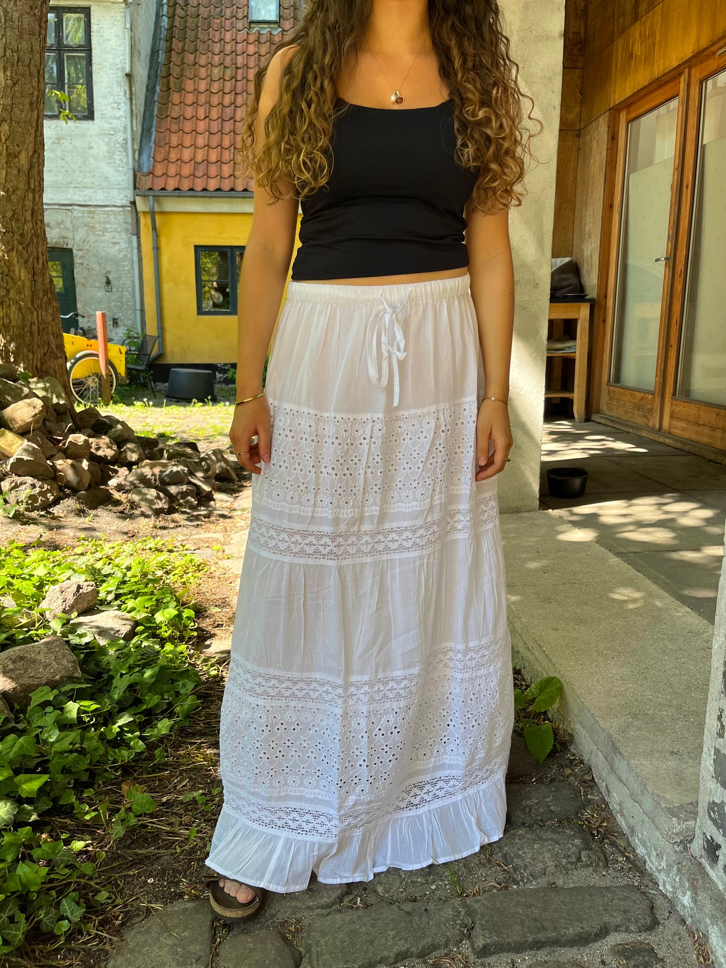 White Maxi Skirt