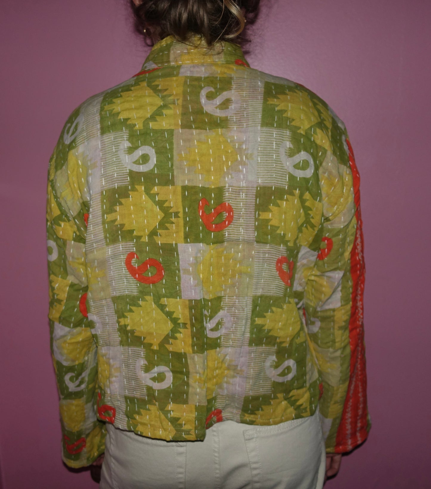 New Kantha Reversible Jacket