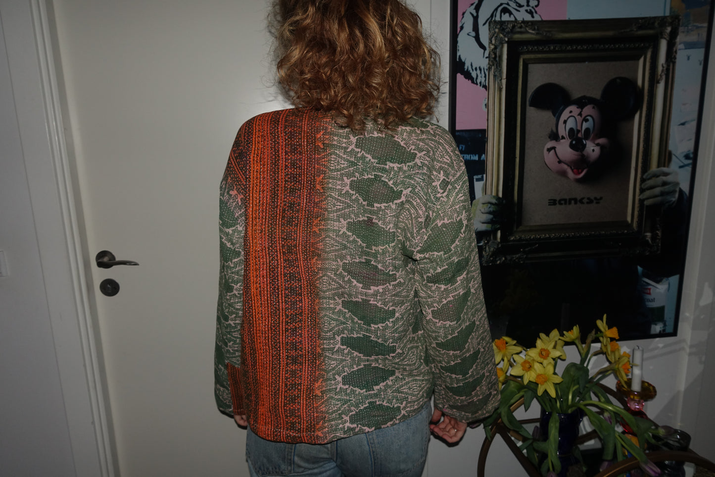 Kantha Quilted Reversible Jacket