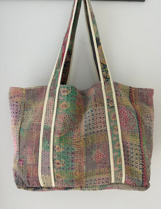 Kantha Tote Bag