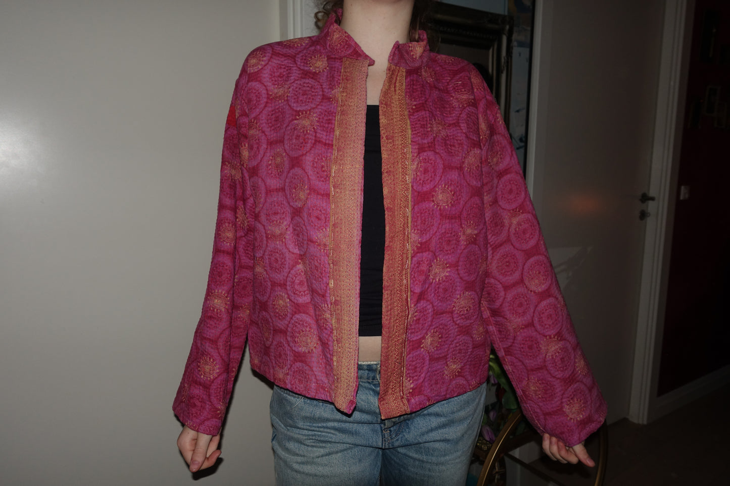 Kantha Quilted Reversible Jacket