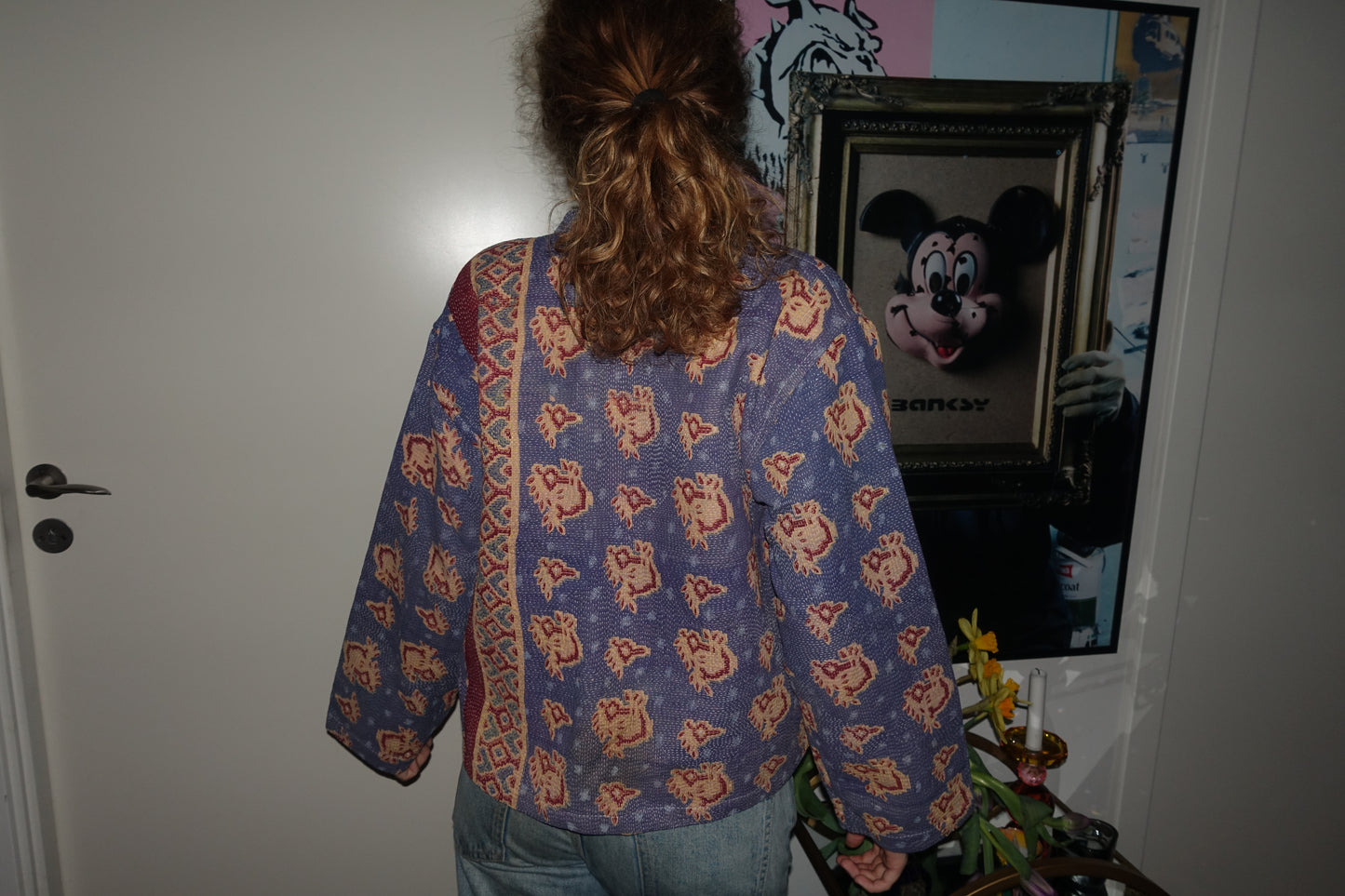 Kantha Quilted Reversible Jacket