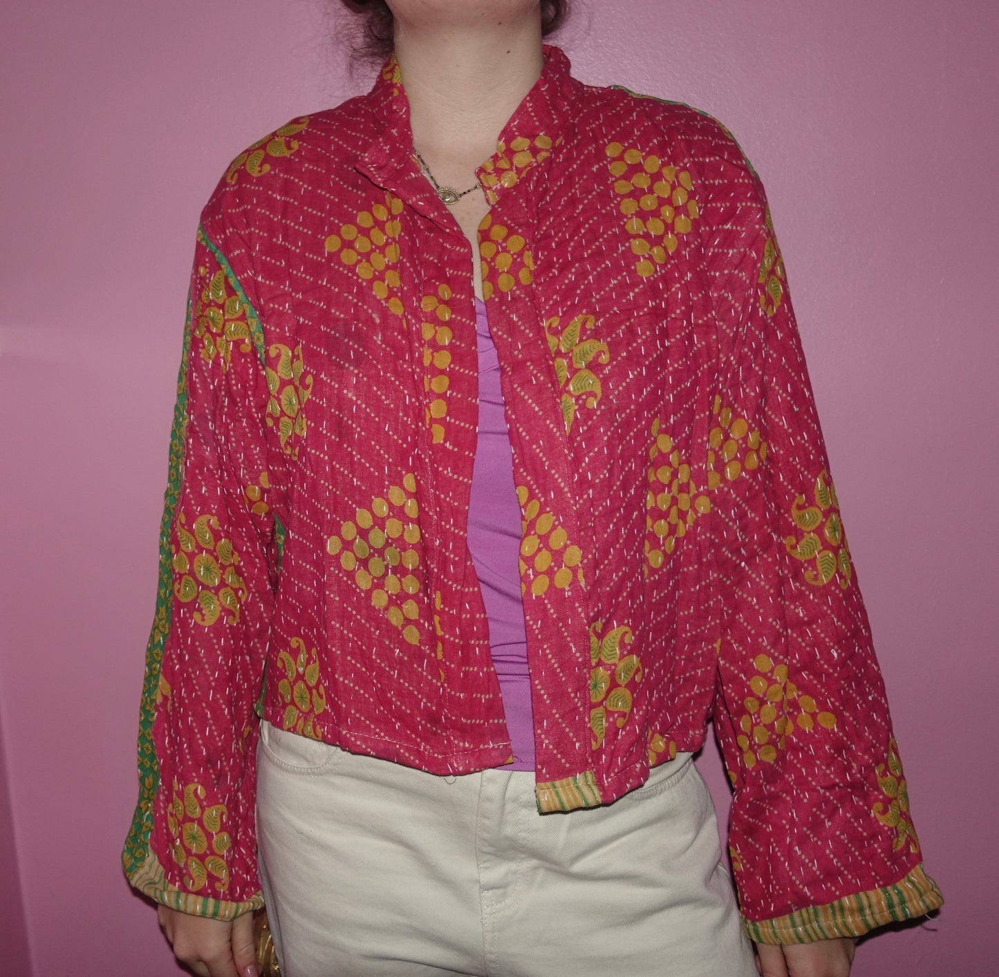 New Kantha Reversible Jacket