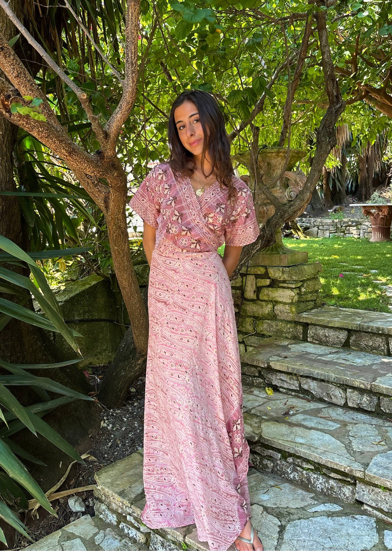 spring wrap dresses Women's Organic Cotton Dress Light weighted spring wrap dresses for Women