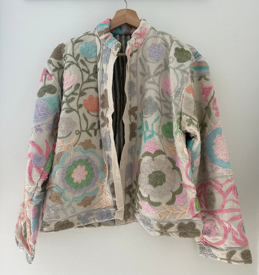 Suzani Hand Embroidered Jacket 12