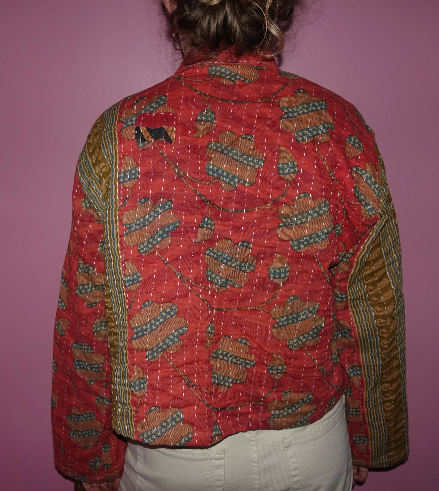 New Kantha Reversible Jacket