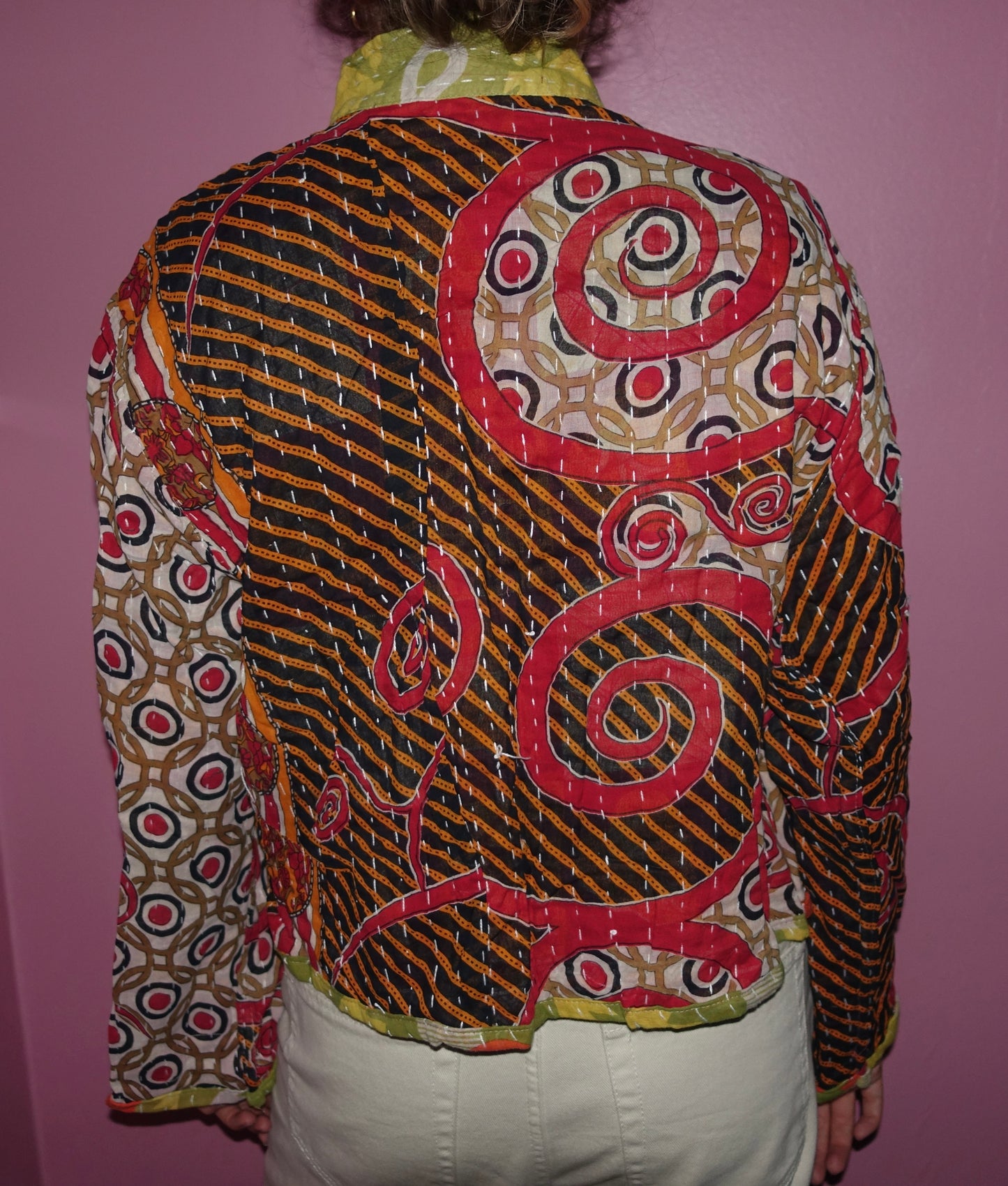 New Kantha Reversible Jacket