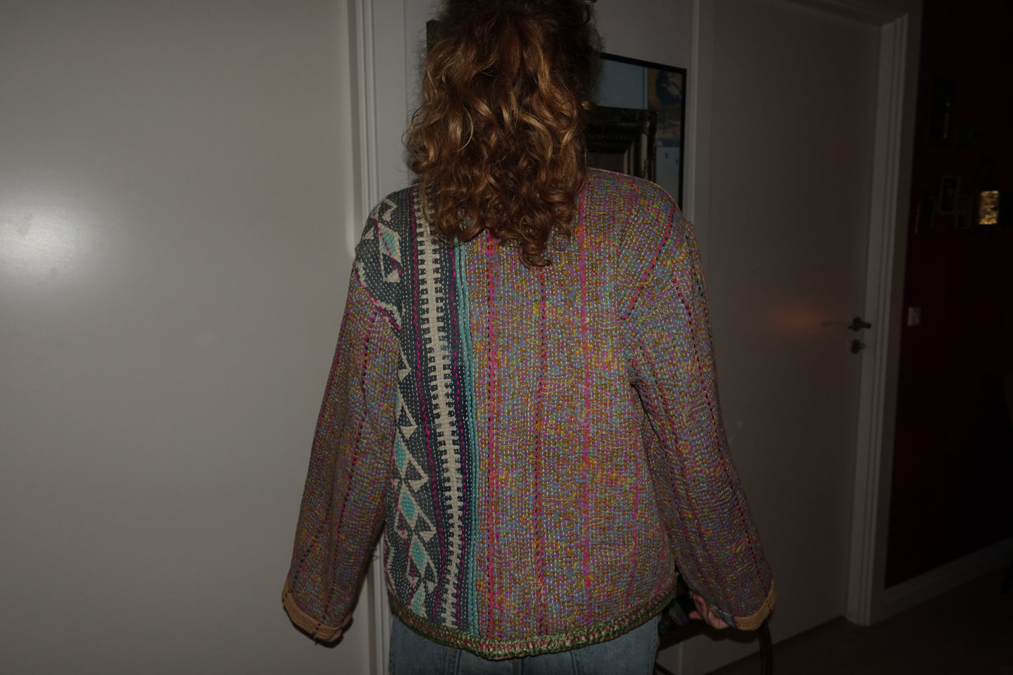 Kantha Quilted Reversible Jacket