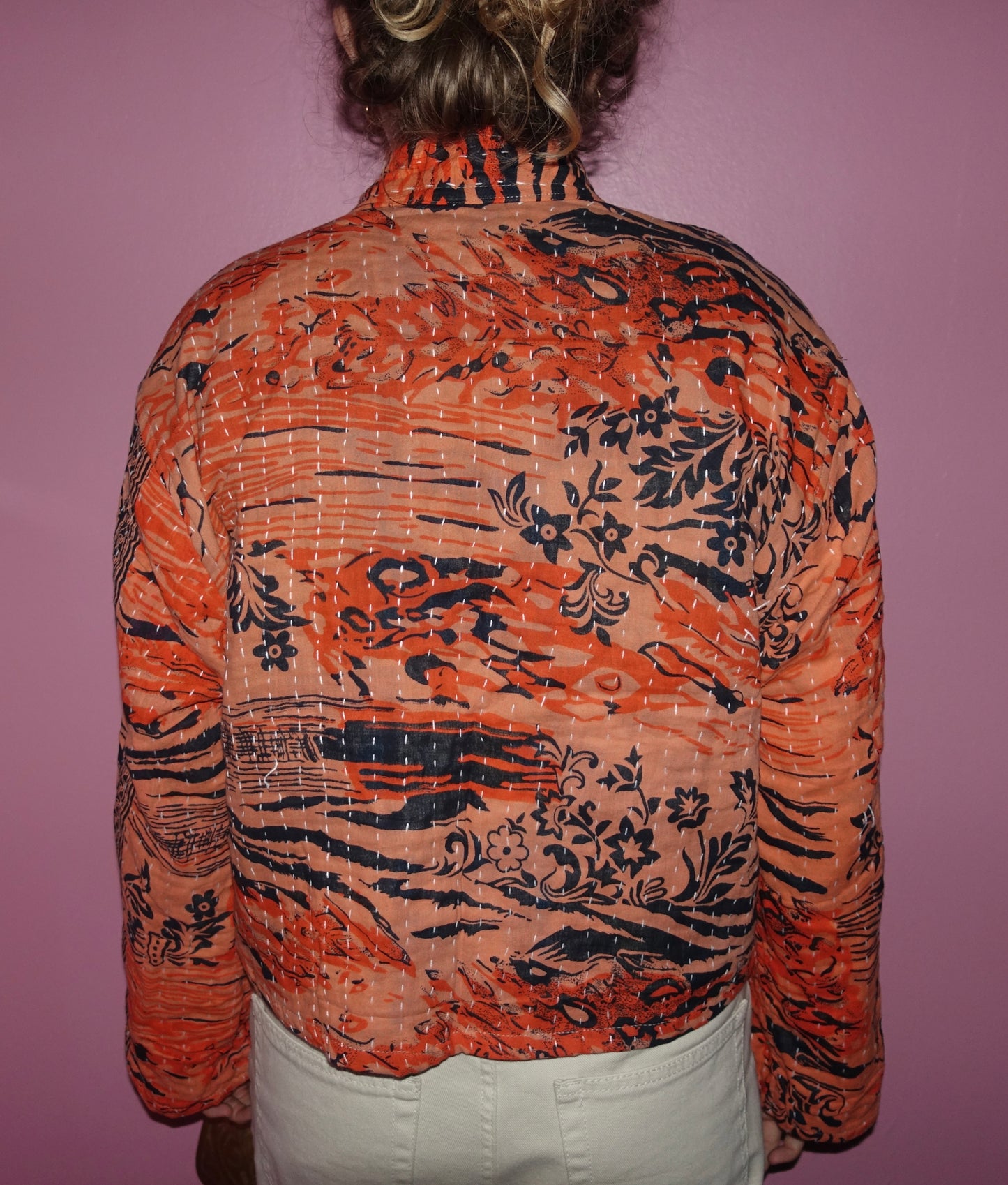 New Kantha Reversible Jacket