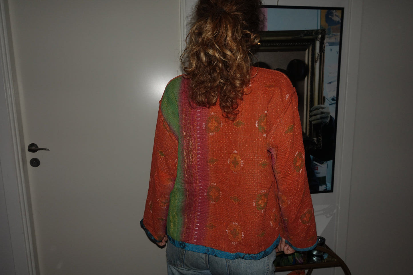 Kantha Quilted Reversible Jacket