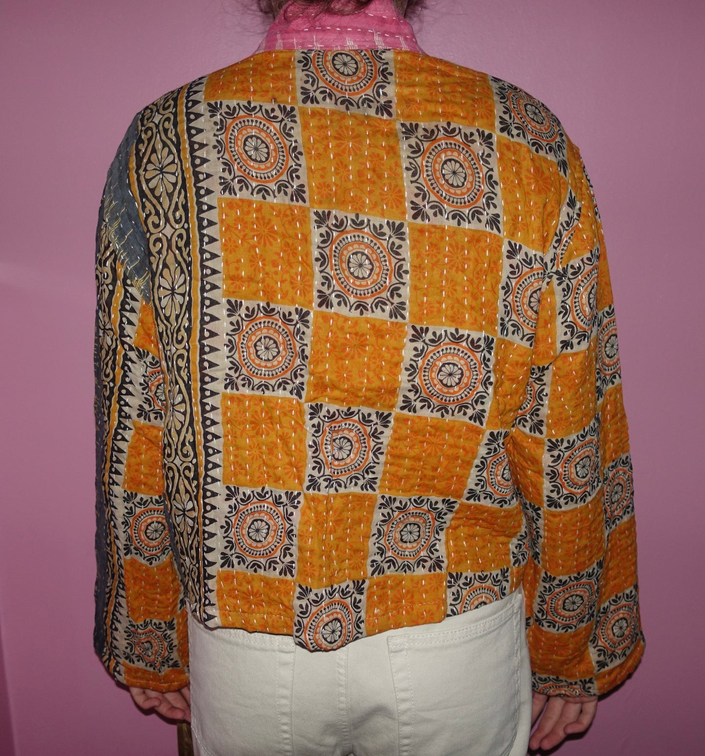 New Kantha Reversible Jacket