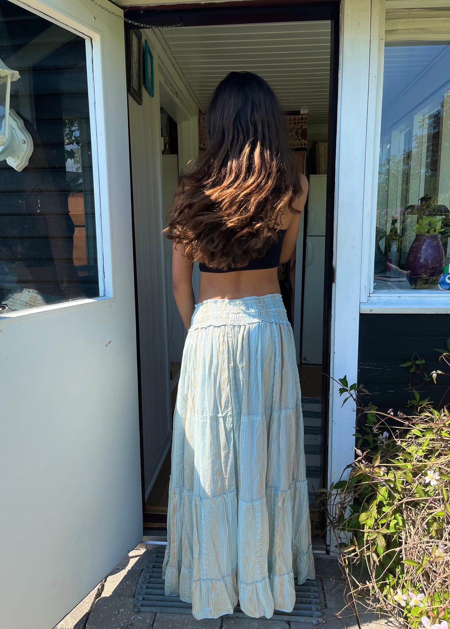 Maxi Skirt - Light Blue