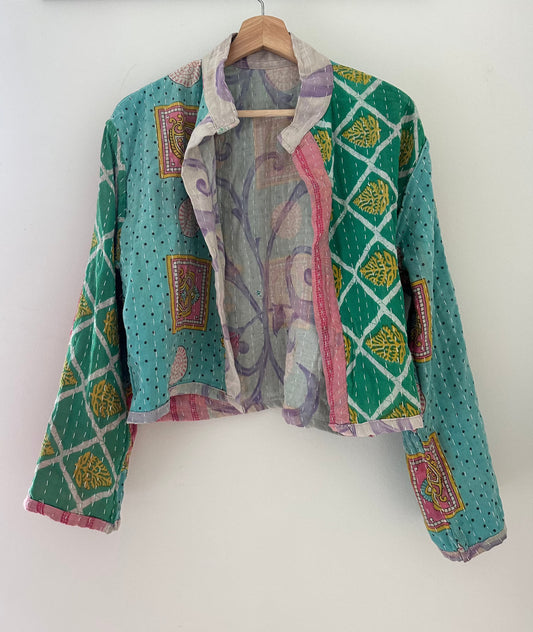 New Kantha Reversible Jacket