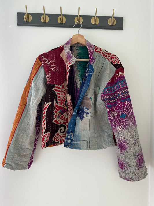 New Kantha Reversible Jacket