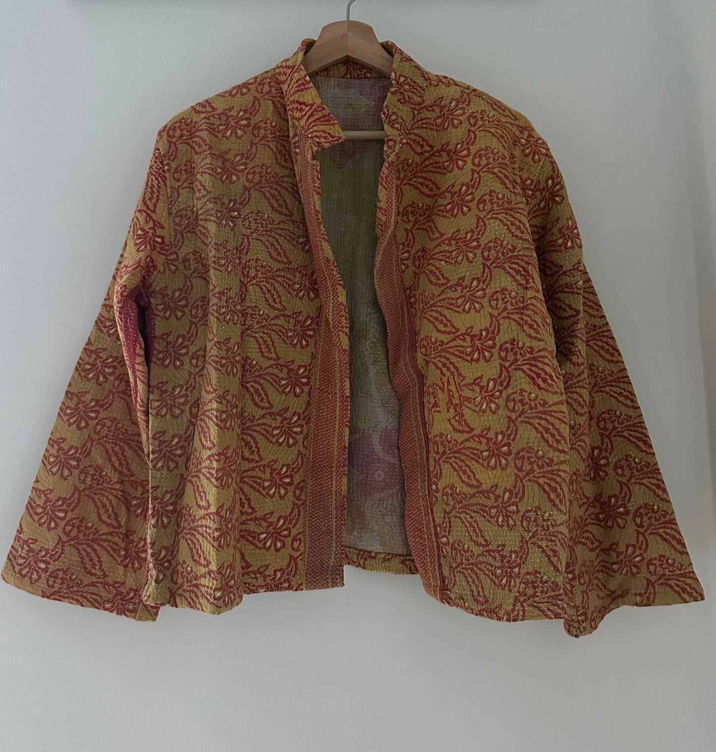 Kantha Quilted Reversible Jacket