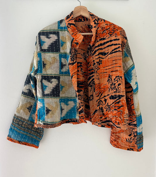 New Kantha Reversible Jacket