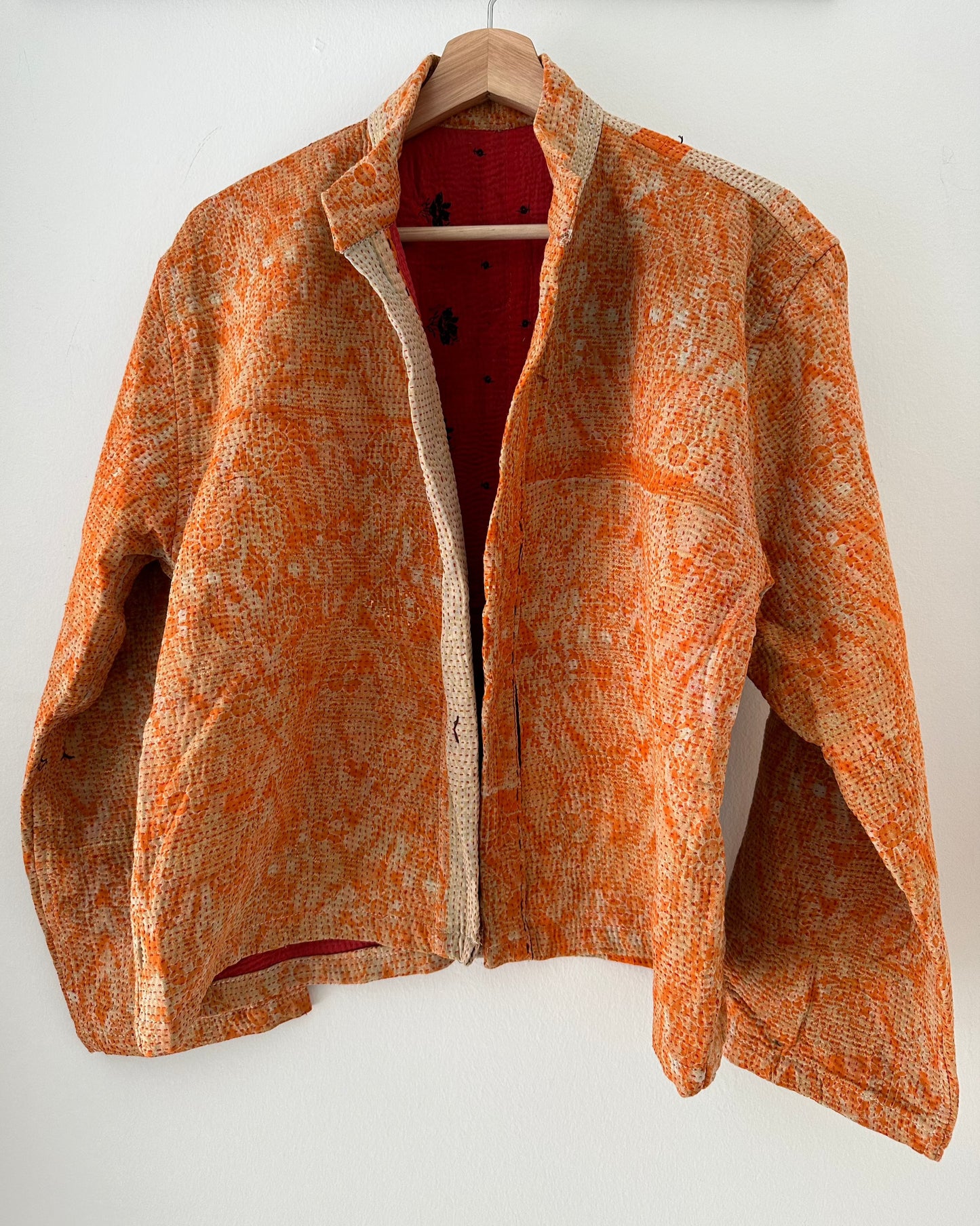 Kantha Quilted Reversible Jacket