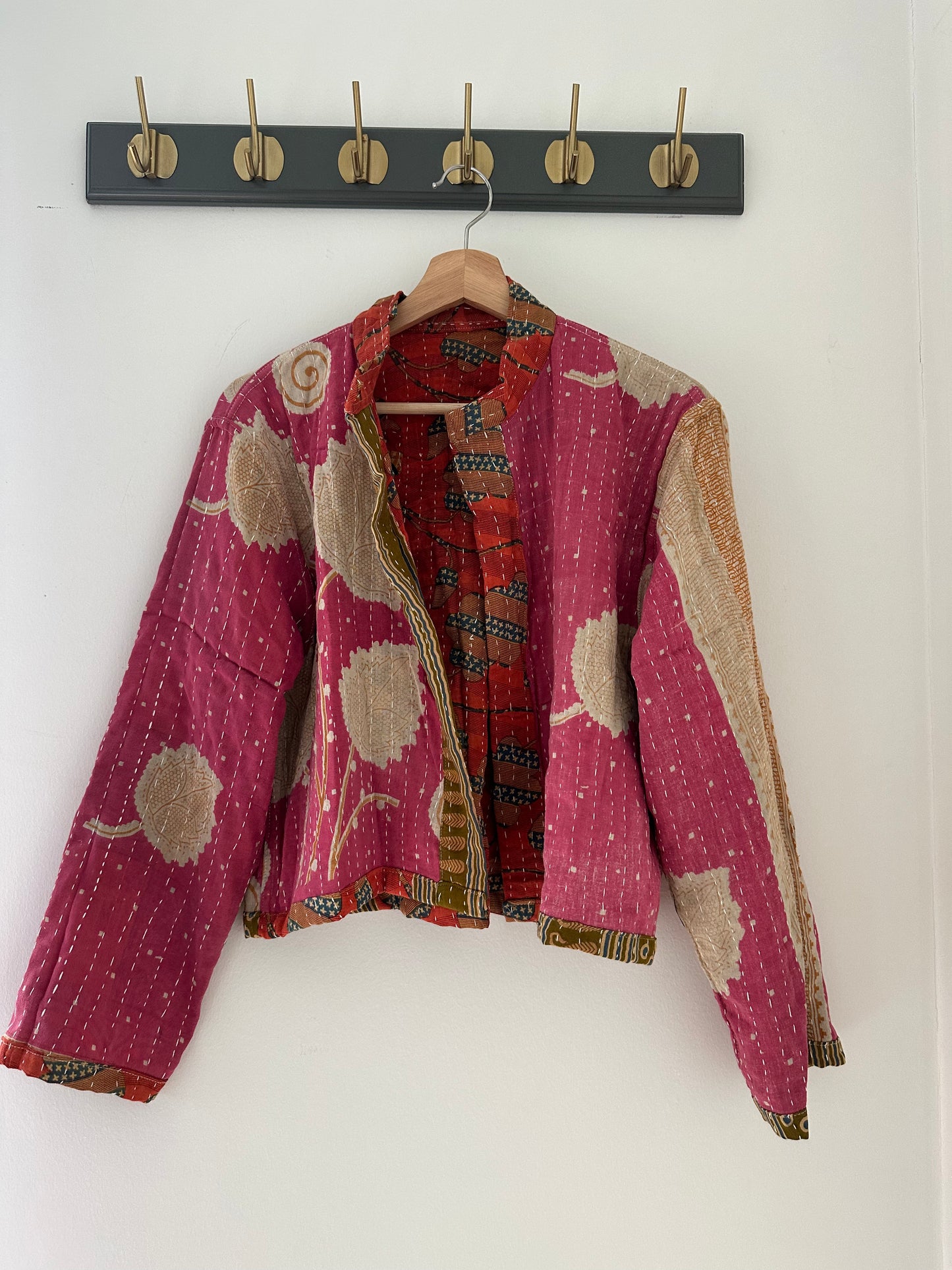 New Kantha Reversible Jacket