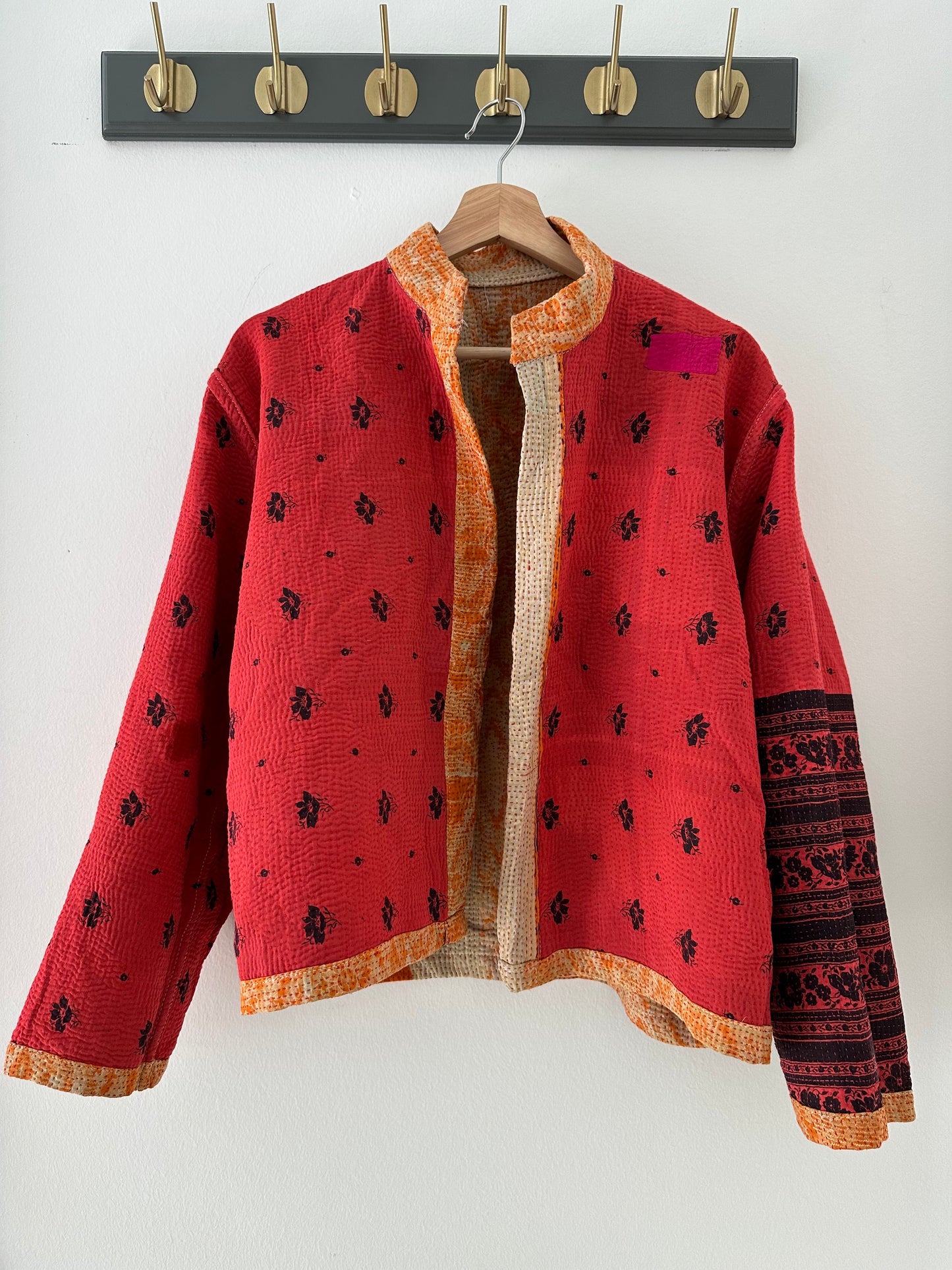 Kantha Quilted Reversible Jacket