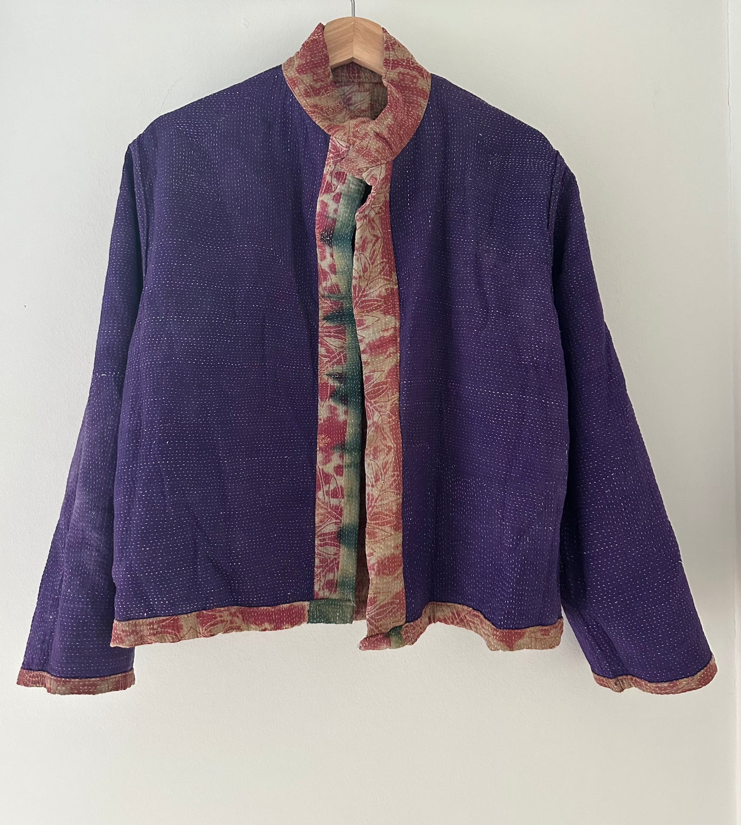 Kantha Quilted Reversible Jacket