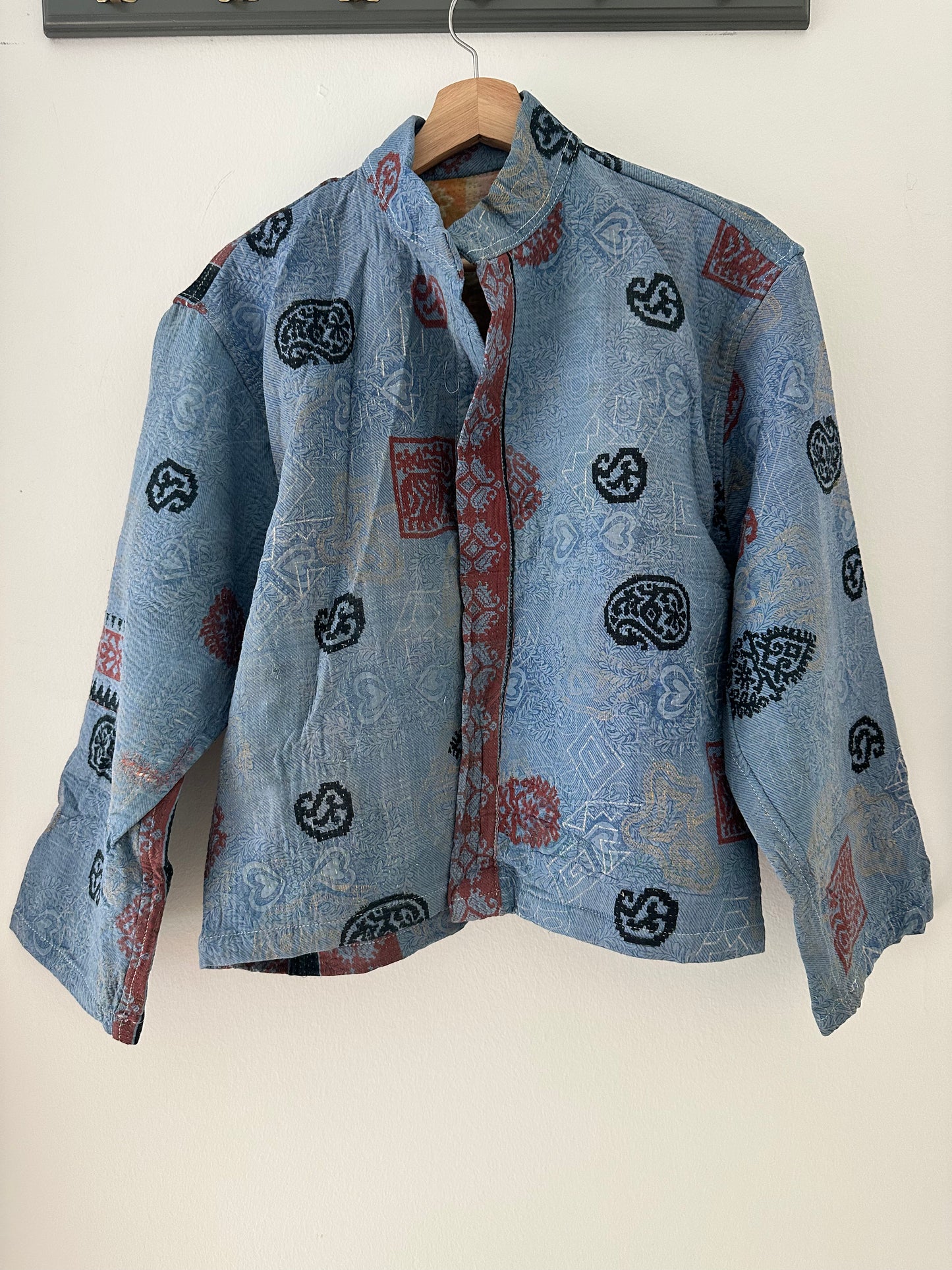 Kantha Quilted Reversible Jacket