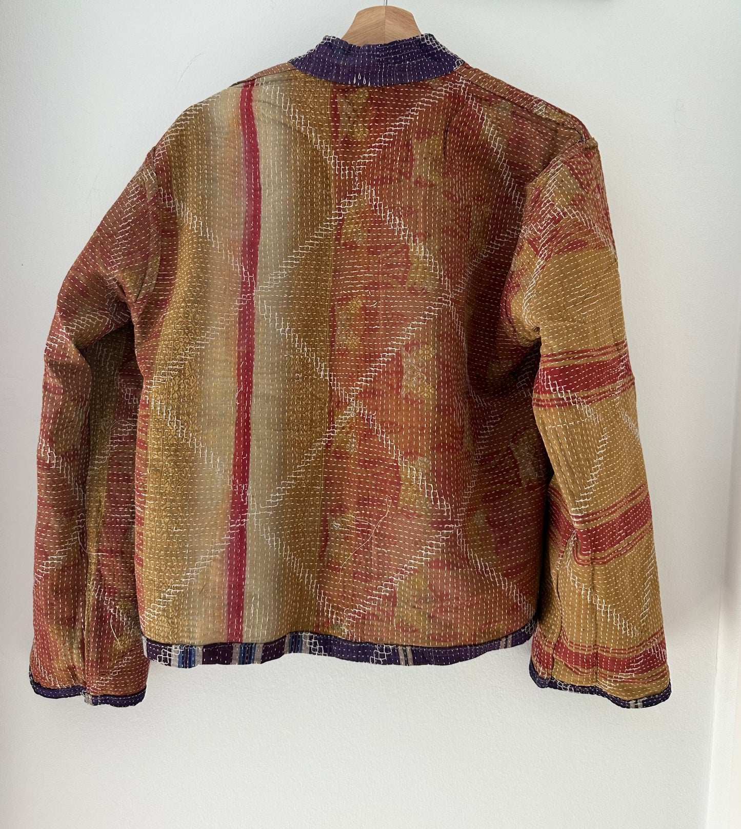 Kantha Quilted Reversible Jacket