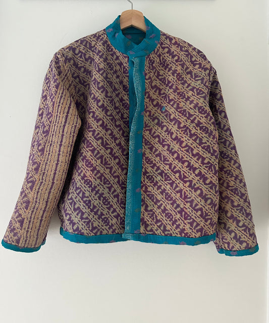 Kantha Quilted Reversible Jacket