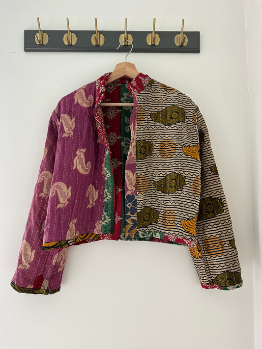 New Kantha Reversible Jacket