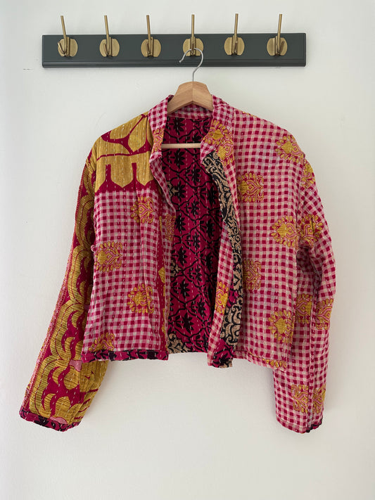 New Kantha Reversible Jacket