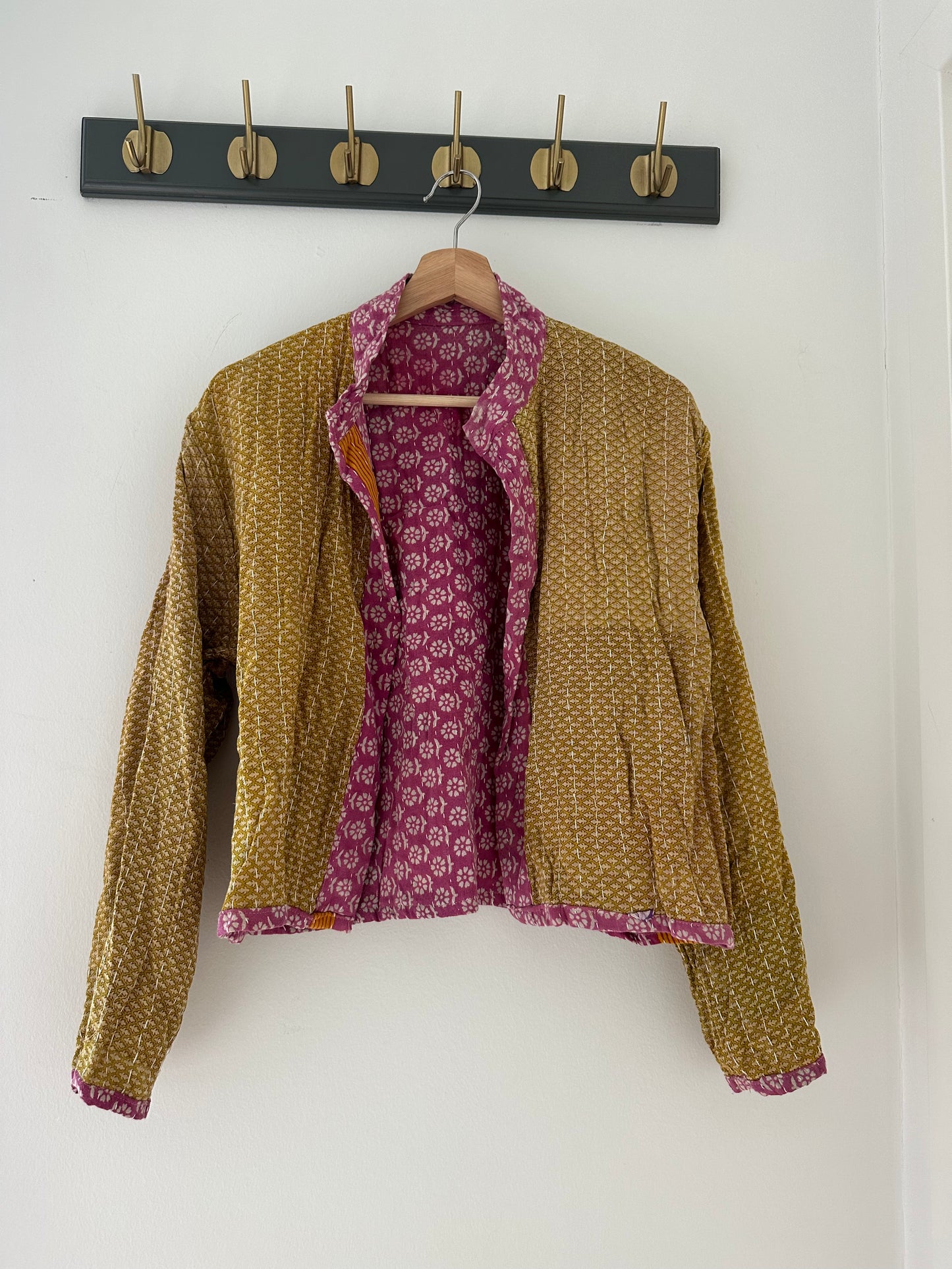 New Kantha Reversible Jacket