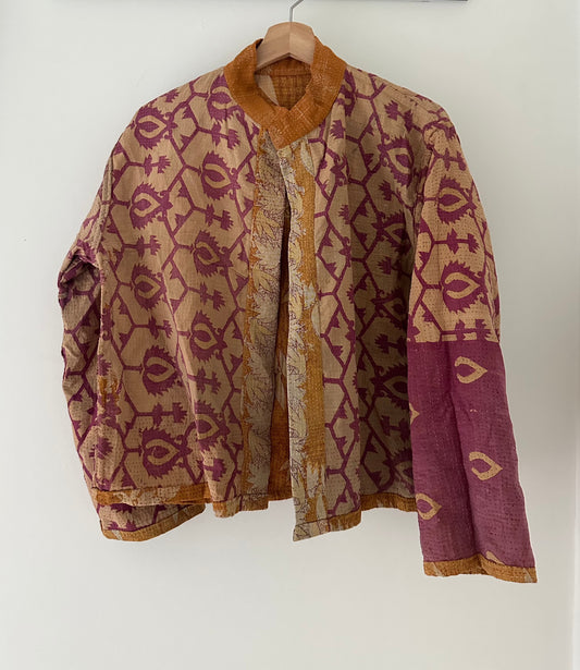 Kantha Quilted Reversible Jacket