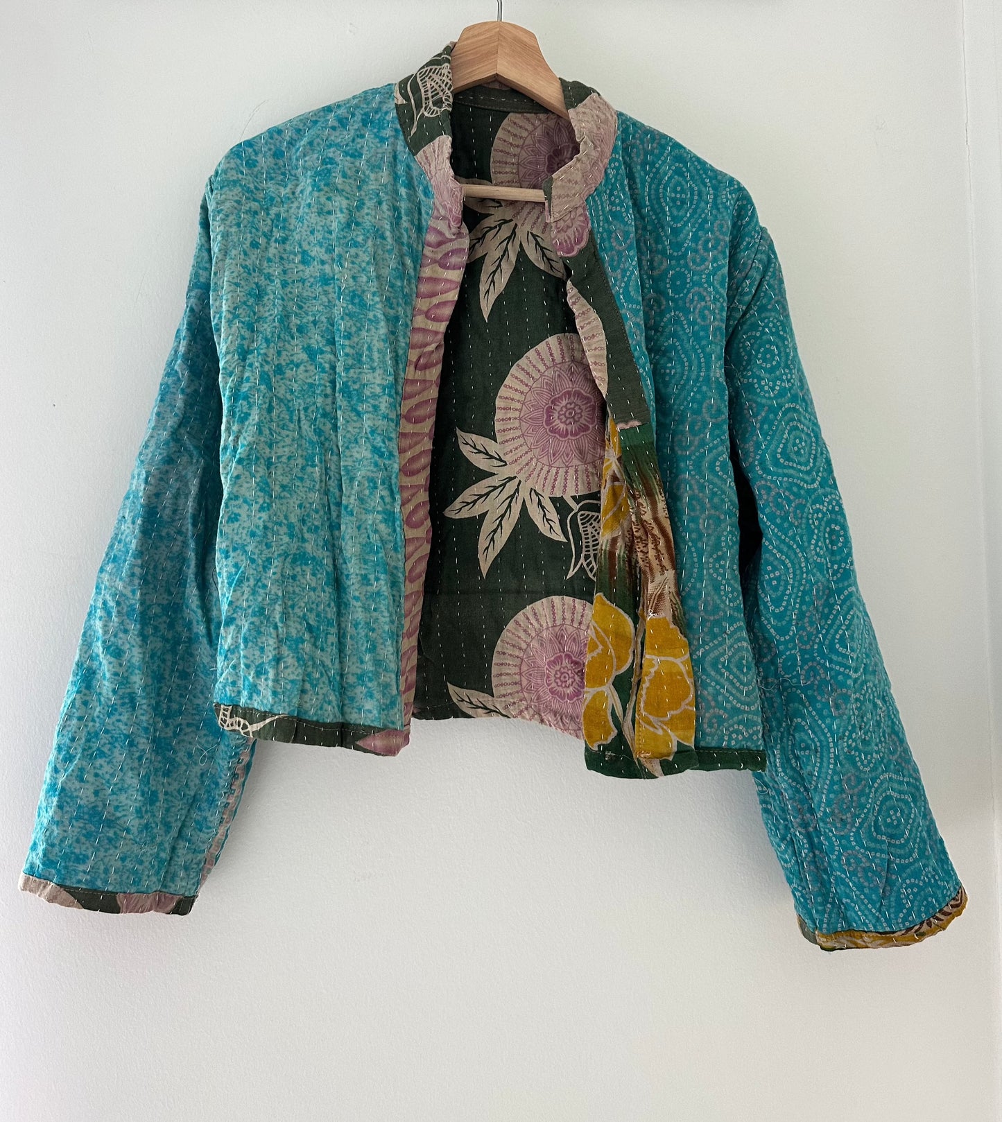 New Kantha Reversible Jacket