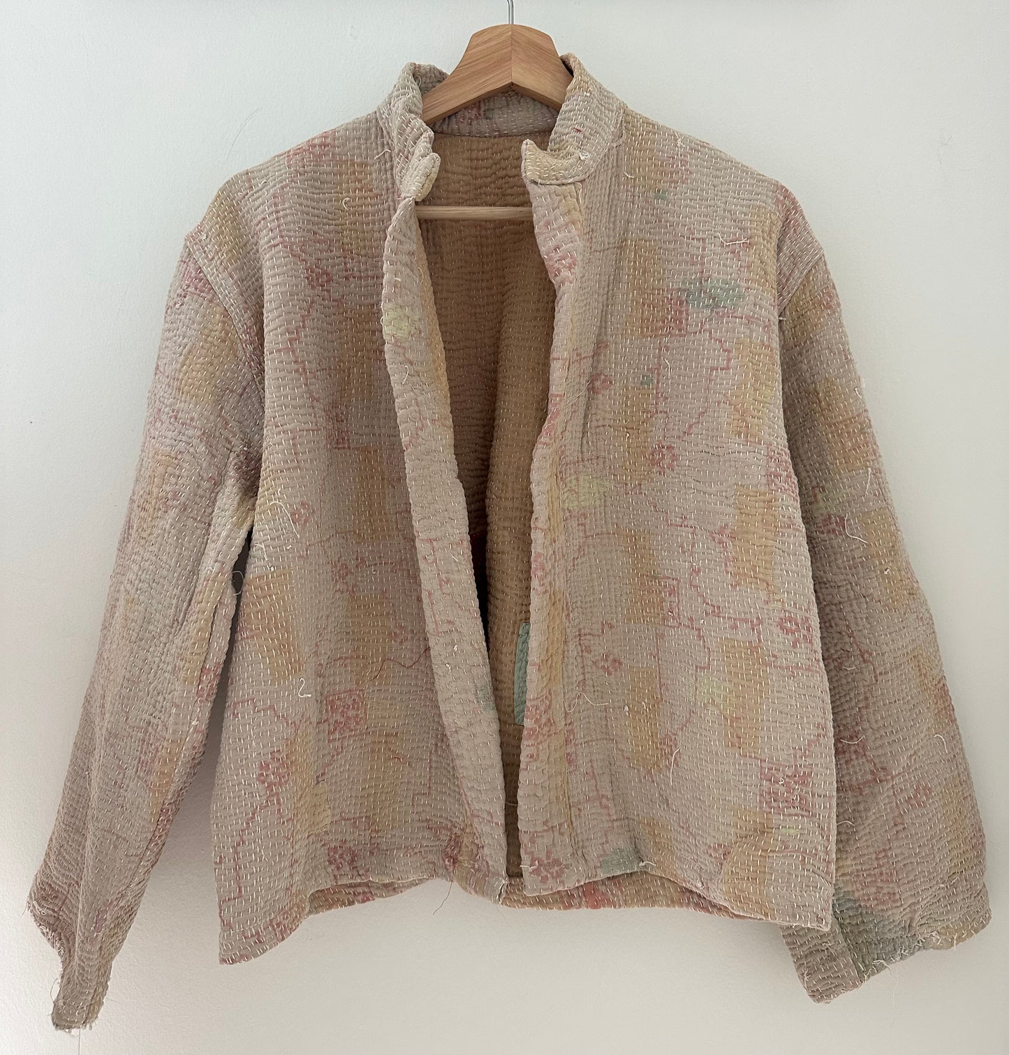 Kantha Quilted Reversible Jacket