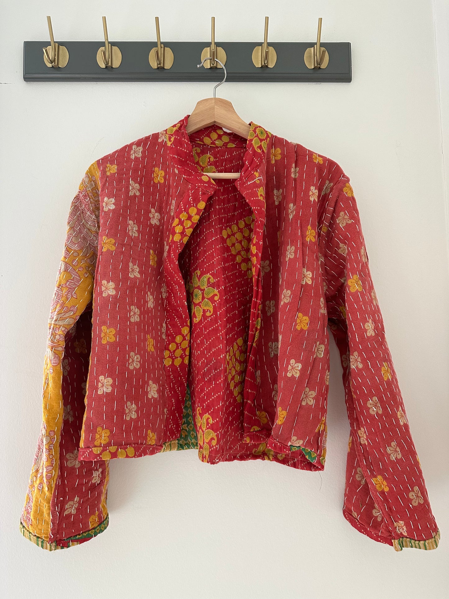 New Kantha Reversible Jacket