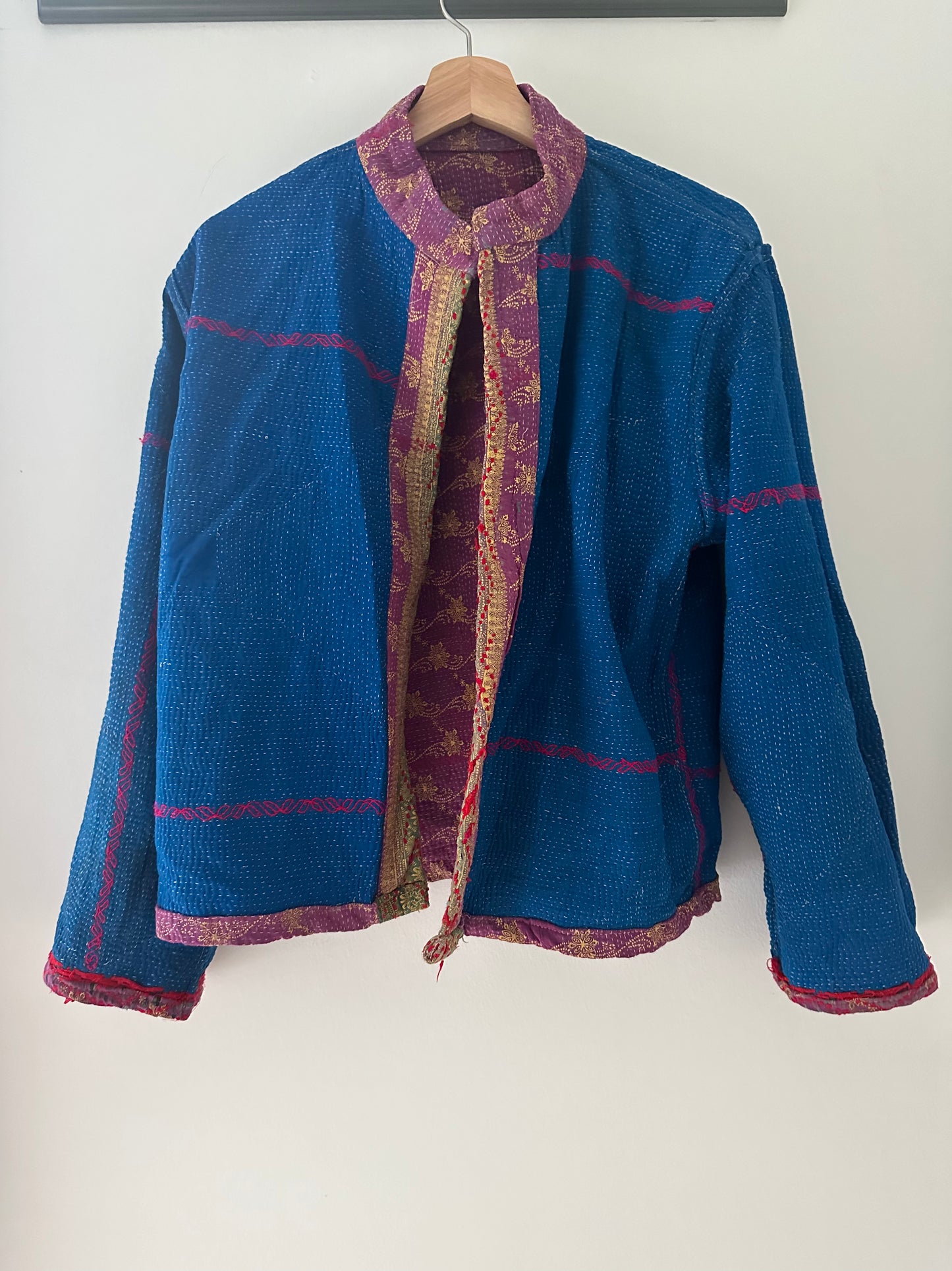 Kantha Quilted Reversible Jacket