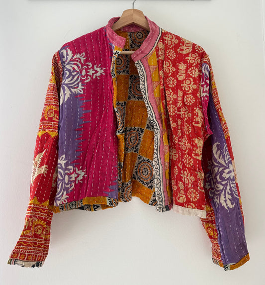 New Kantha Reversible Jacket