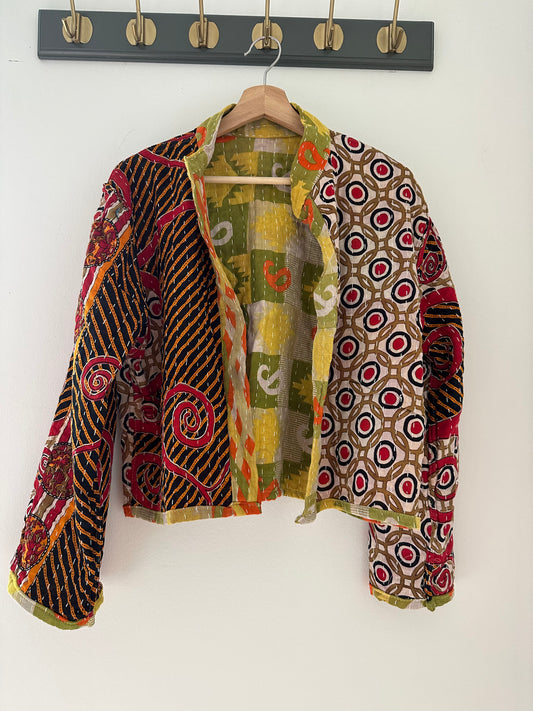 New Kantha Reversible Jacket