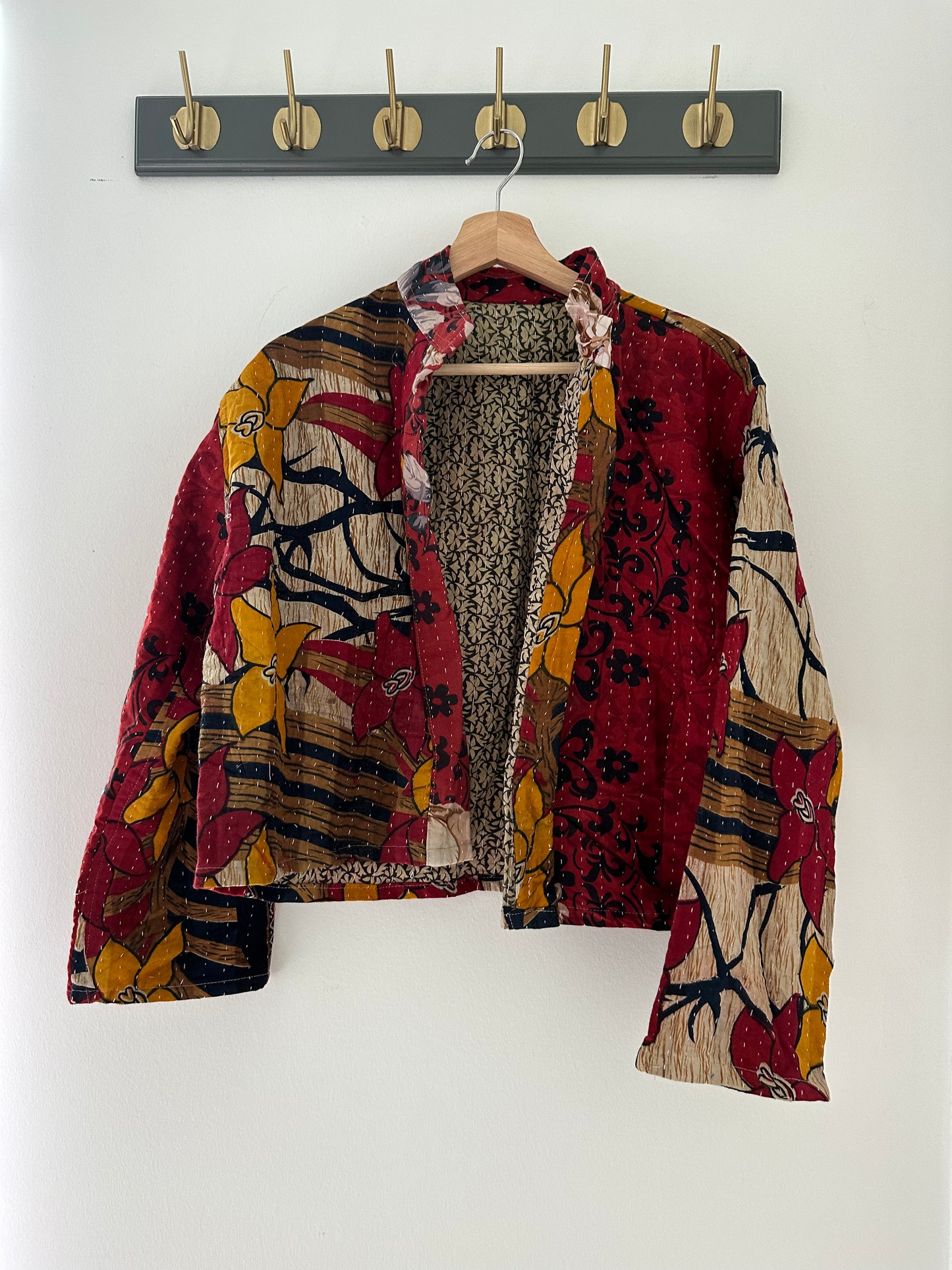 New Kantha Reversible Jacket