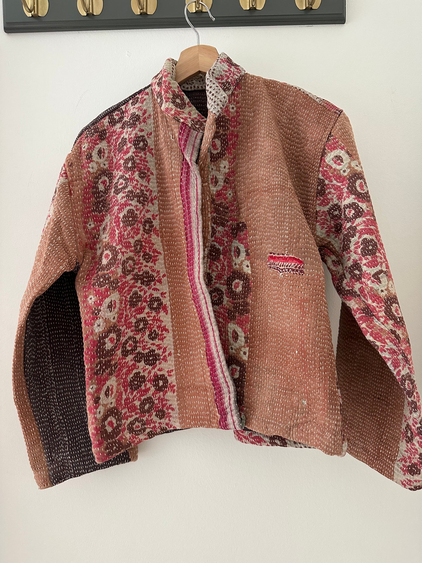 Kantha Quilted Reversible Jacket