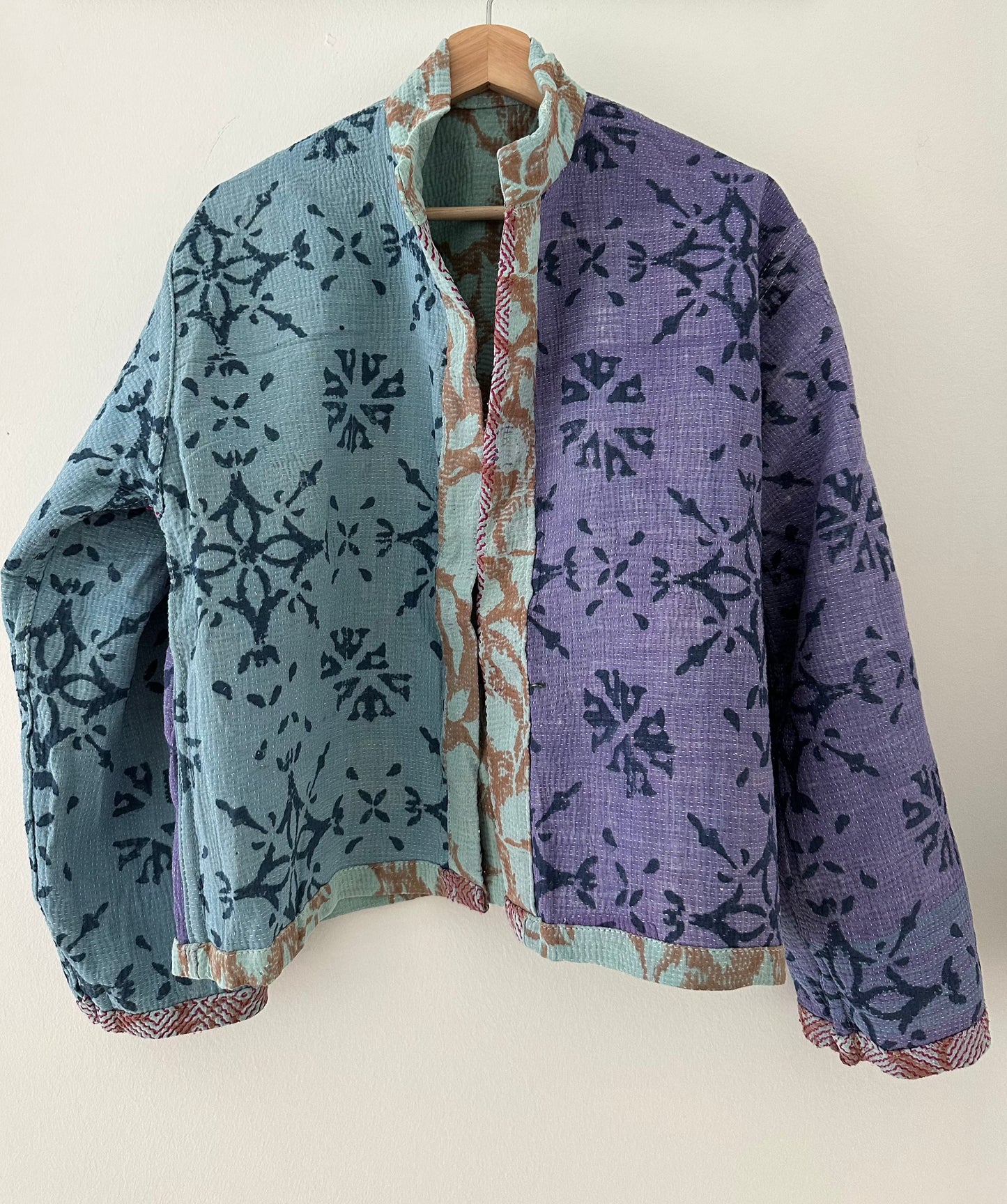 Kantha Quilted Reversible Jacket