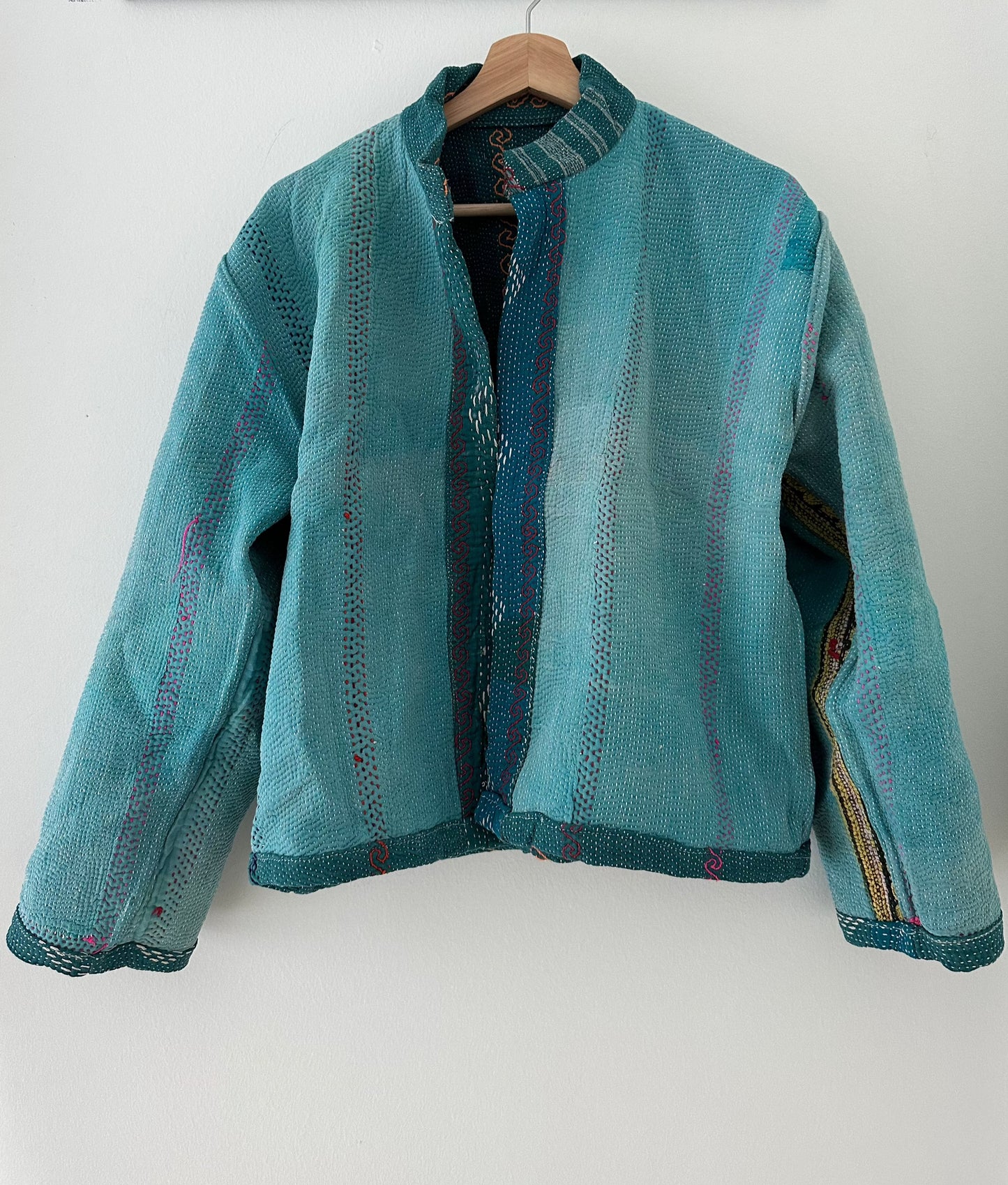 Kantha Quilted Reversible Jacket