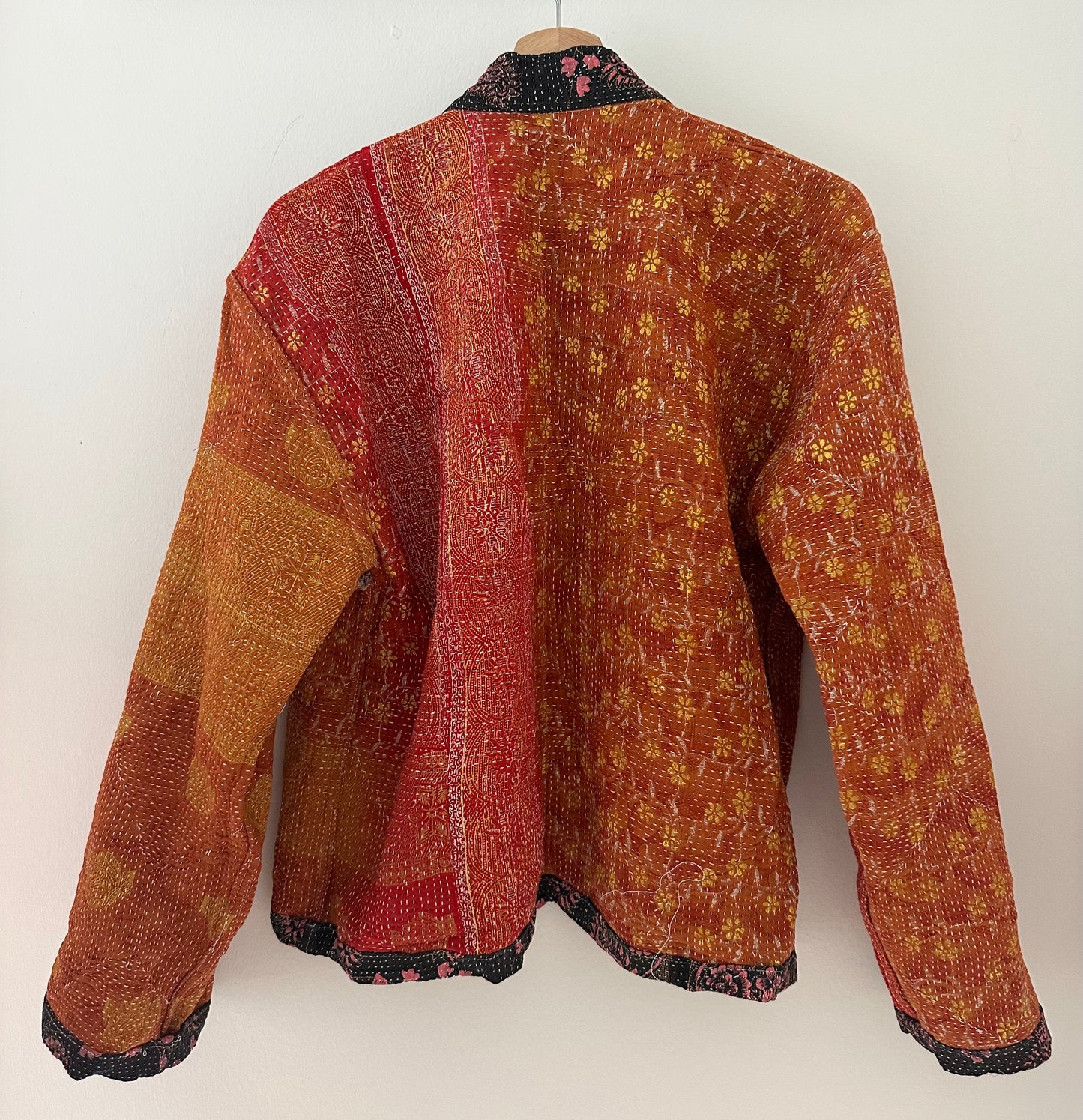 Kantha Quilted Reversible Jacket