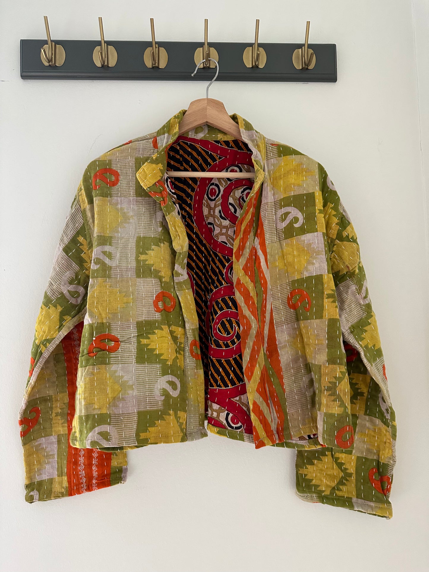 New Kantha Reversible Jacket