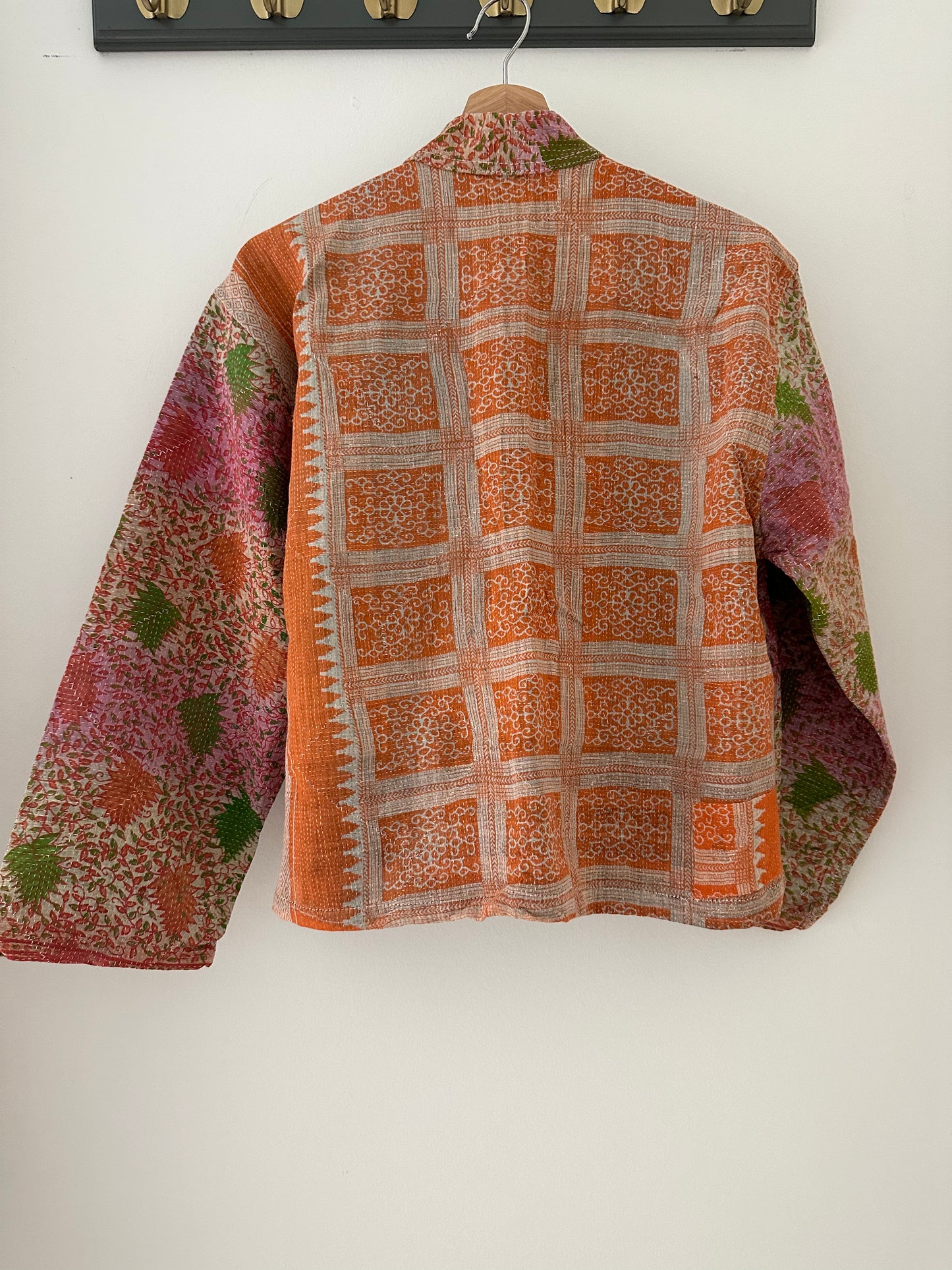 Kantha Quilted Reversible Jacket