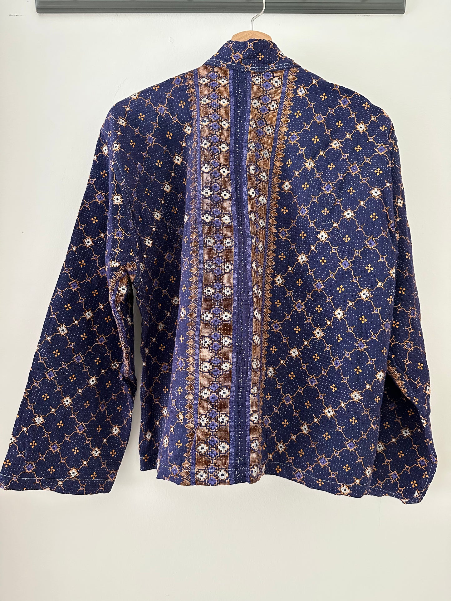 Kantha Quilted Reversible Jacket