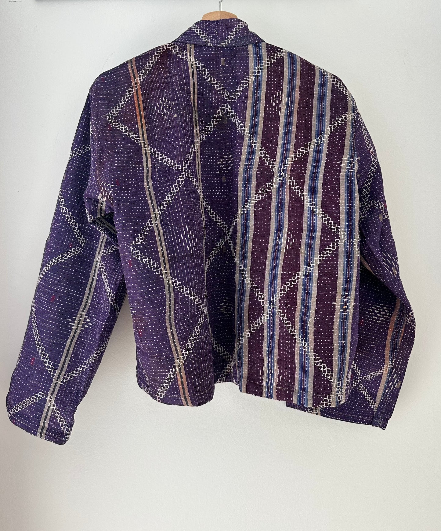 Kantha Quilted Reversible Jacket